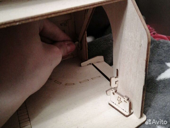 Гараж деревяный