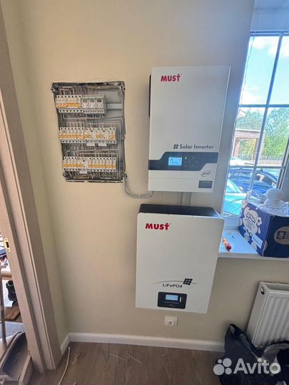 Комплект ибп для газового котла и дома 5кВт/ 5,2кВ