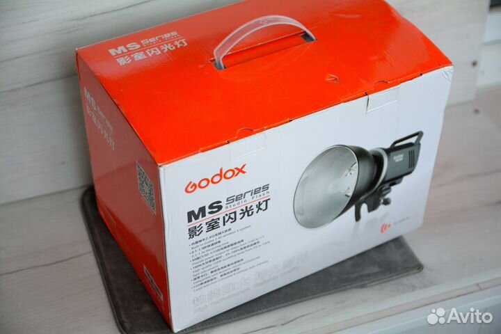 Студийная вспышка Godox MS300 + Рефлектор (Новое)