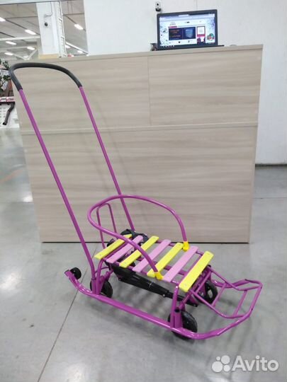 Санки на колесах