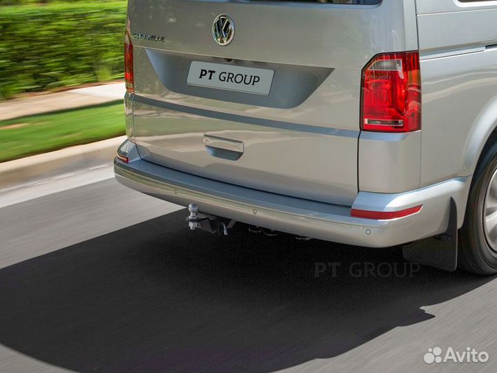 Фаркоп под квадрат Volkswagen Transporter T6, 4-дв