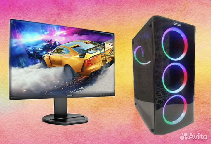 Топ Игровой пк intel core i7 rx 580 8gb