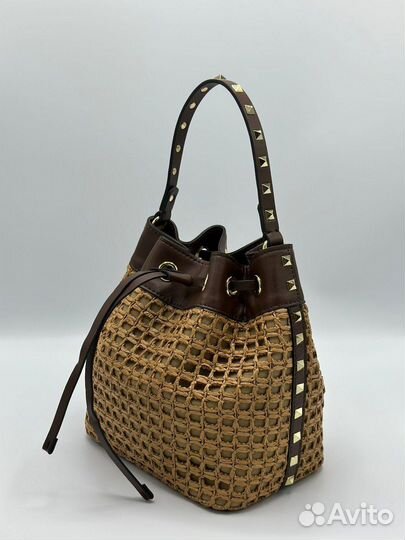 Соломенная сумка