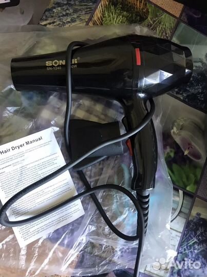 Фен для волос новый