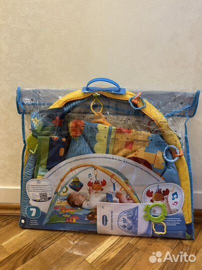 Детский развивающий коврик tiny love