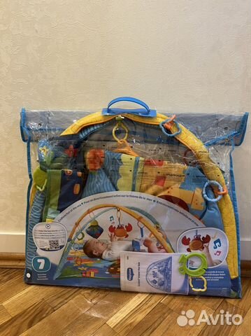 Детский развивающий коврик tiny love