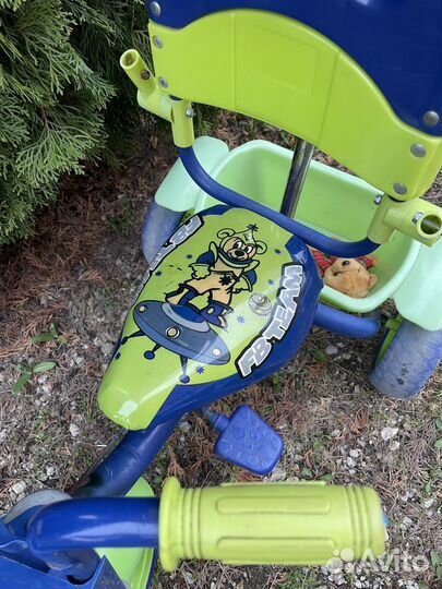 Велосипед детский с родительской ручкой