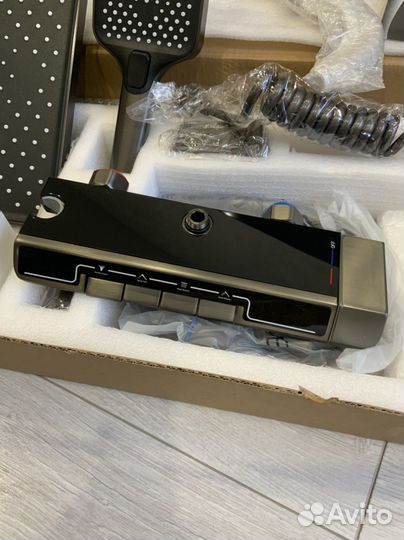 Душевая система с тропическим душем дисплеем 4в1