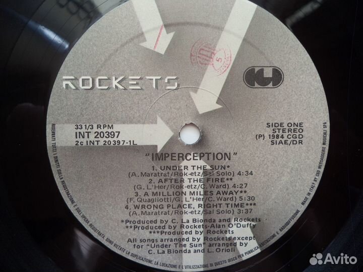 Rockets - Imperception LP(Винил)