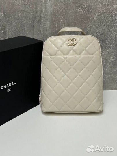 Рюкзак женский chanel кожаный люкс