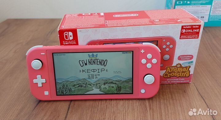 Прошитый Nintendo Switch Lite 32+128Gb Любые игры
