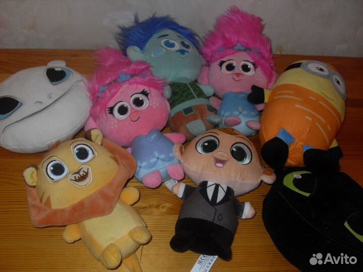Игрушки -Розочка, Беззубик,Тролль и др. почта