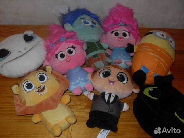 Игрушки -Розочка, Беззубик,Тролль и др. почта