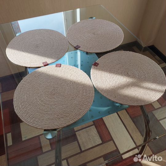 Салфетки на стол круглые