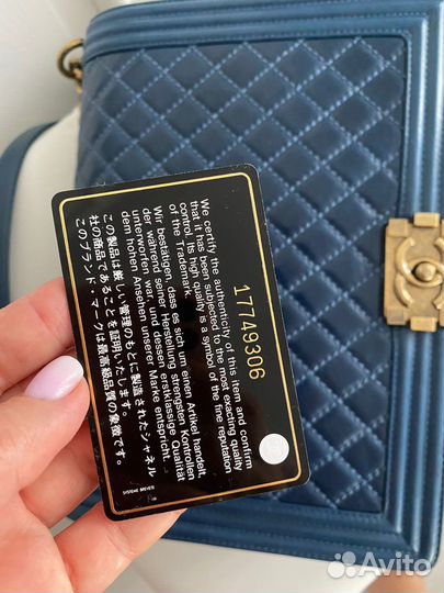 Сумка Chanel Boy Оригинал