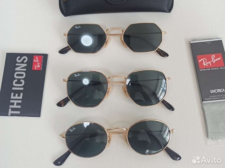 Очки ray ban (стекло)