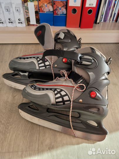 Коньки зимние раздвижные, р. 38-41