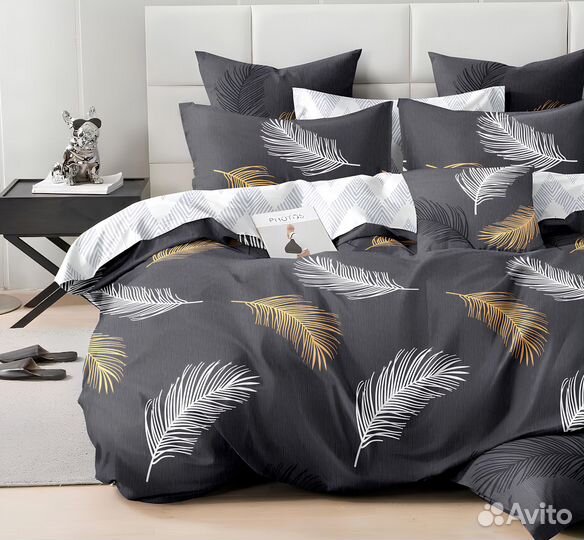 Постельное белье 100хлопок (сатин), новое