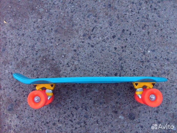 Скейтборд круизер пенниборд oxelo yamba 100