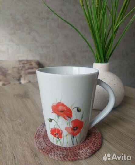 Кружка фарфоровая Чехия 300 мл