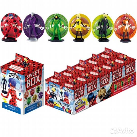 Свитбокс (Sweet box) Леди Баг и Супер-Кот