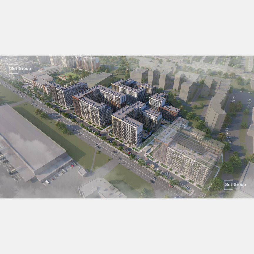 1-к. квартира, 34,6 м², 2/7 эт.