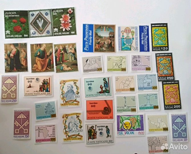 Марки Vaticane Poste\Ватикан