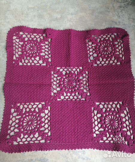 Салфетка вязаная крючком