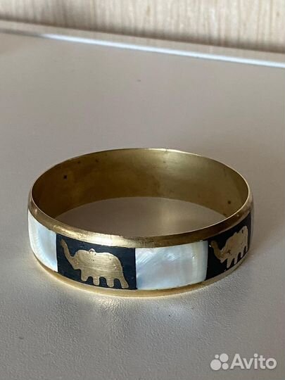Браслет Винтаж Латунь Индия