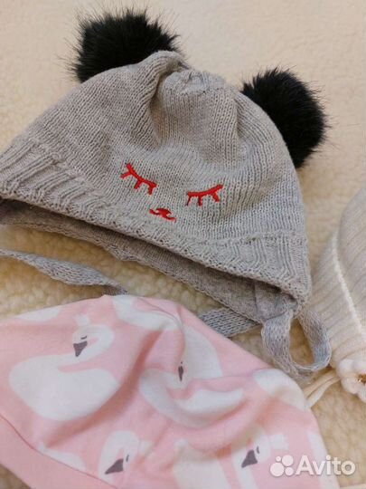 Шапка зимняя детская для девочки