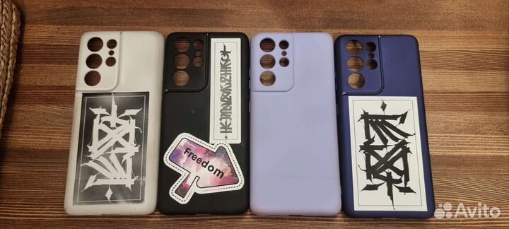 Силиконовые чехлы для Samsung galaxy 21 ultra