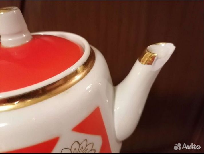 Агитационный фарфор СССР ранние 70-е