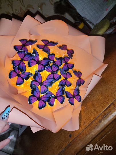 Букет из бабочек