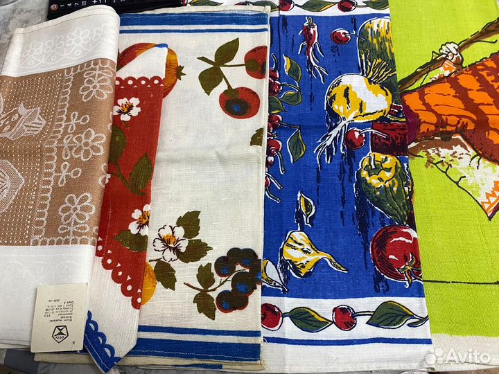 Рушник СССР полотенце льняное вышивка