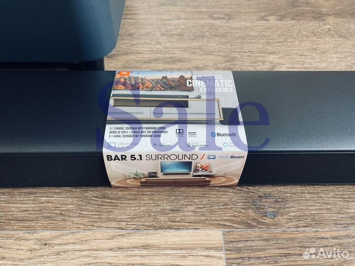 Саундбар JBL Bar 5.1 Surround черный (Новый)