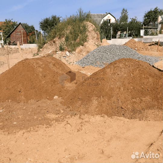 Песок карьерный с доставкой