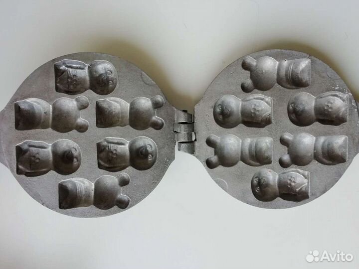 Форма для выпечки цельного печенья Мишка