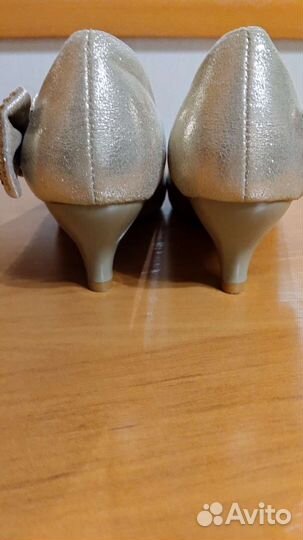 Туфли праздничные для девочки, размер 36