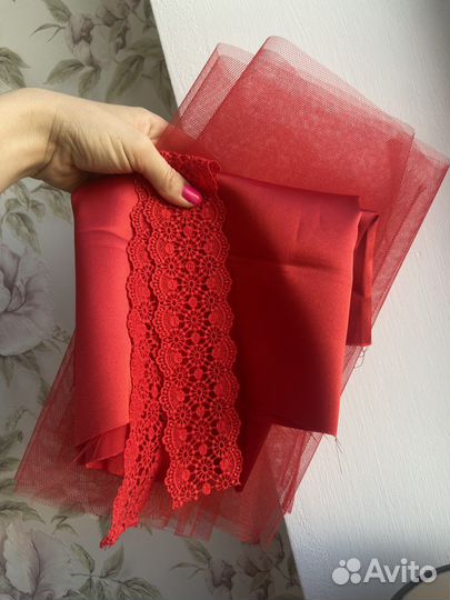 Ткань для пошива одежды 1 м на 30 см