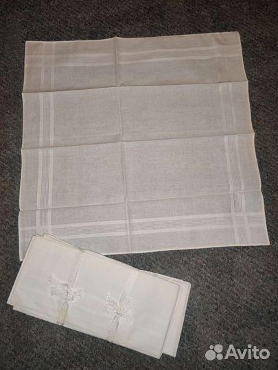 Платки носовые женские и мужские