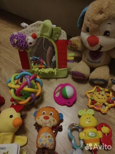 Развивающие игрушки до 1 года пакетом