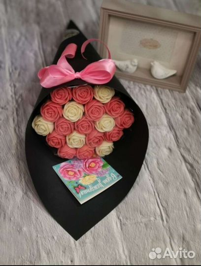 Шоколадные розы, подарок на 8 марта, подарок жене
