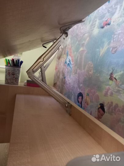 Растущая парта и стул бу