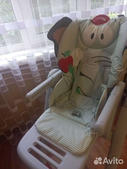 Стульчик для кормления chicco polly