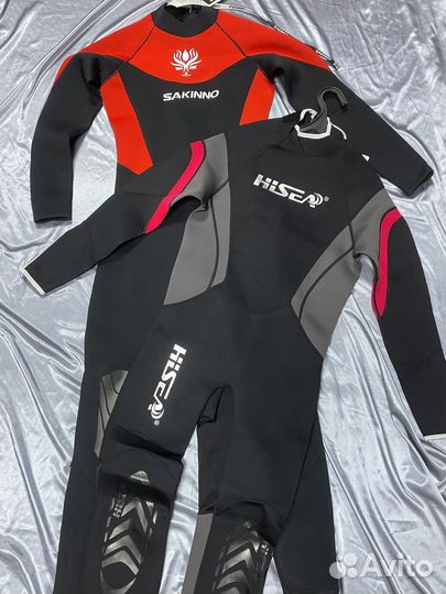 Гидрокостюм длинный мужской новый 3 мм