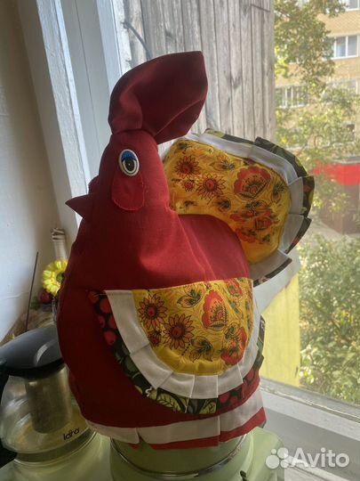 Курочка/петушок грелка на чайник