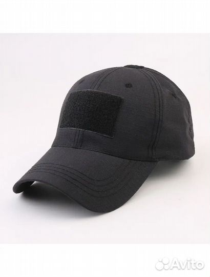Кепка бейсболка тактическая черная