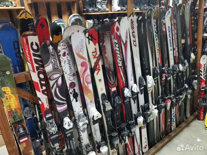 Горные лыжи бу сдержали цenы