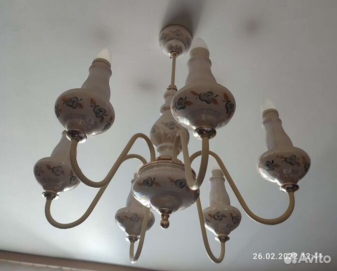 Люстра СССР новая