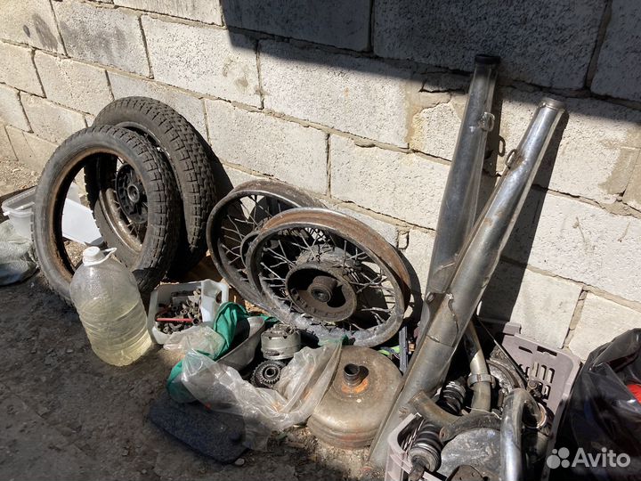 Мотоцикл восход 3м запчасти Колесо